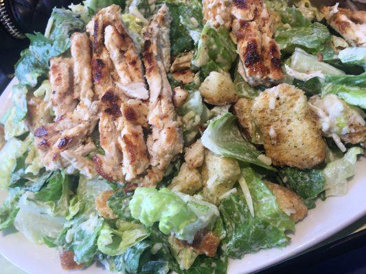 The best chicken Caesar salad !!!!