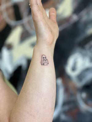 Little ghost tattoo by Camel