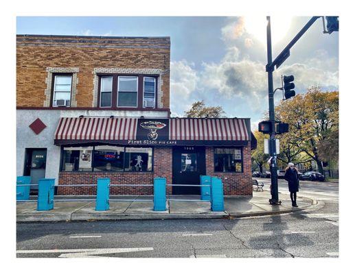 First Slice Pie Cafe .  1969 W Montrose Ave, Chicago, IL   Coffee Teas Desserts Sandwiches Soups Salads Brunch . Cool!