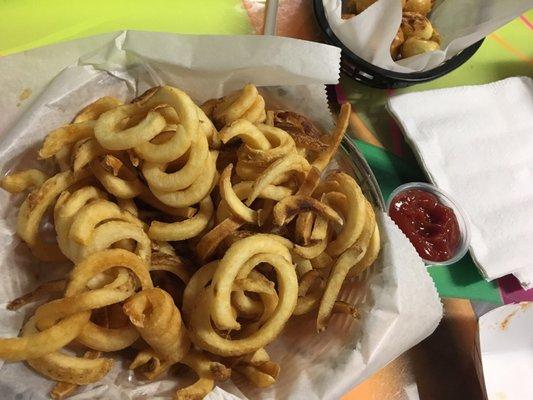 Curly fries!