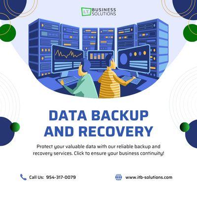 Discover the power of Data Backup and Recovery Solutions - Your IT Business's ultimate shield against data loss and downtime.