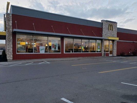 Storefront for McDonald's Napoleon