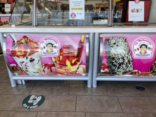 La Michoacana Ice cream parlor