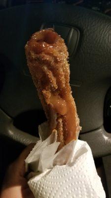 Churro Relleno - Cajeta