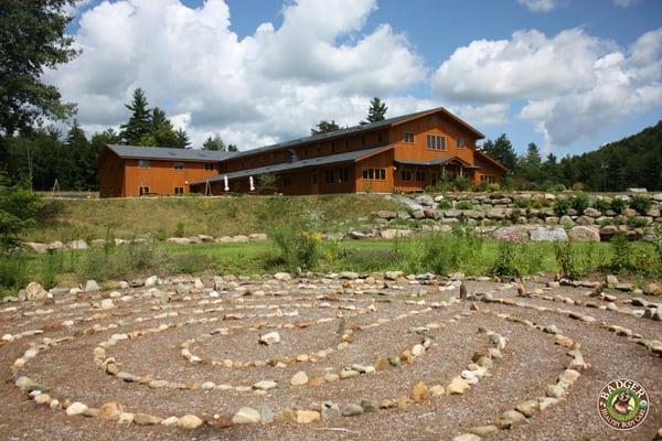 On-site labyrinth.