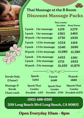 Thai Massage at B Room