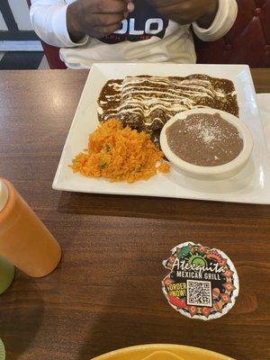 Enchilada de Mole