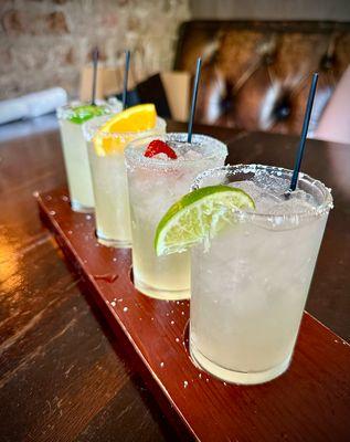 Amazing margarita flight at The Tavern on Broad in Thomasville, GA.  A MUST!