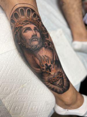 B/g Jesus and sacred heart