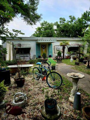 June 2022: A small annex in the back yard