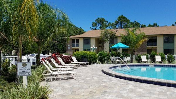 Relax by the pool