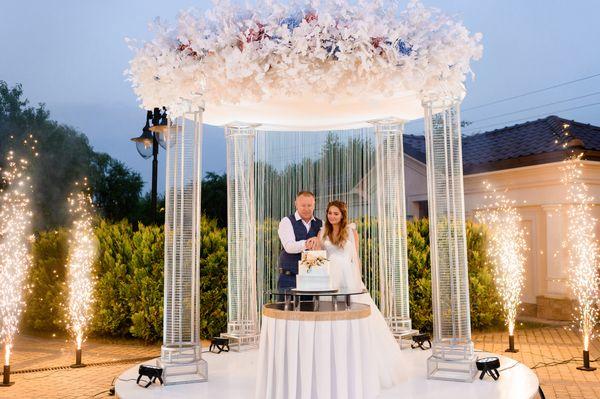 Cake cutting lights