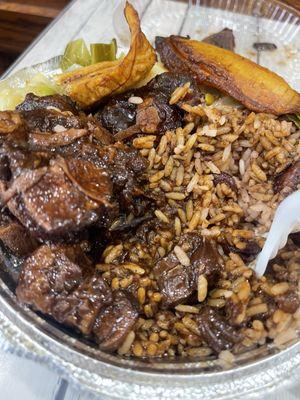 Oxtail plate