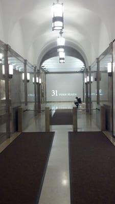 Front Lobby of 31 Penn Plaza