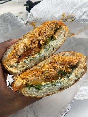 Buffalo Roasted Chicken sandwich