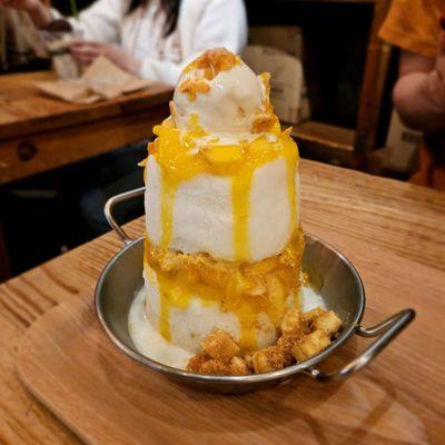 Mango & Cheesecake Milk Shaved Ice