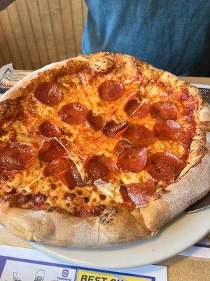 Pepperoni pizza