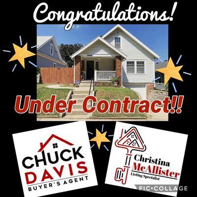 Under Contract!!