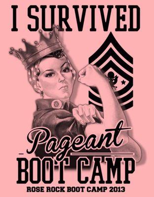 Pageant boot camp