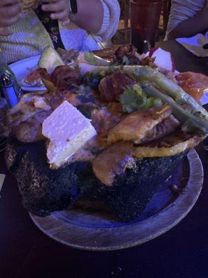 Tropical molcajete