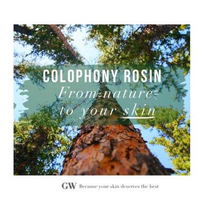 Colophony Rosin is extracted from pine resin. It adds the perfect flexibility to our wax!