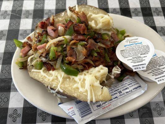 Loaded baked potato