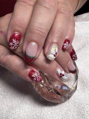 Christmas 2023 Nails