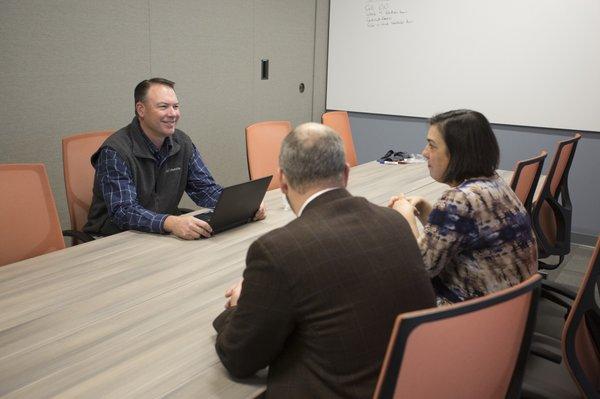 Members and guests may use our well appointed conference rooms for important meetings with clients.