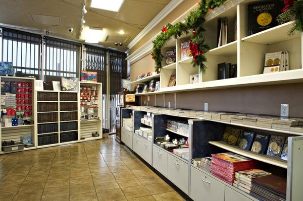 Coin Supplies in The Showroom