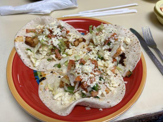 Shrimp Coleslaw Tacos