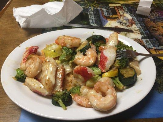 Shrimp Grande! Delicious!