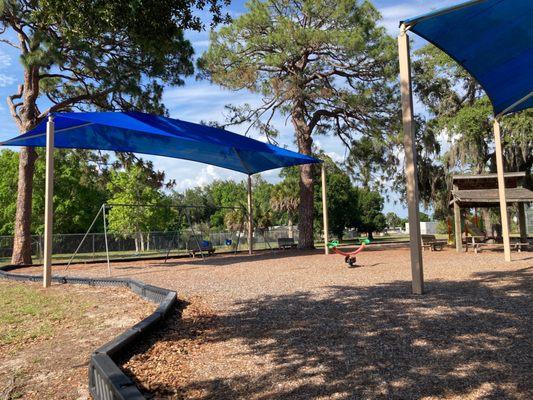 Covered swings