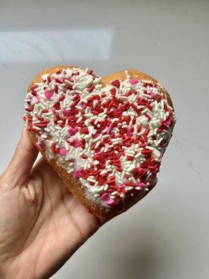 Heart donut