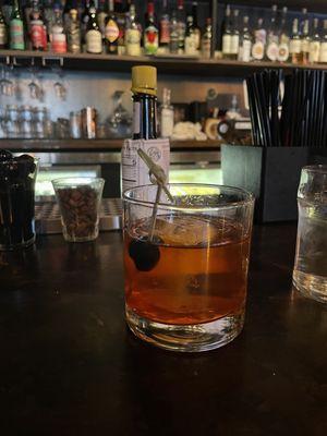 The Toronto cocktail - rye, fernet, turbinado and bitters