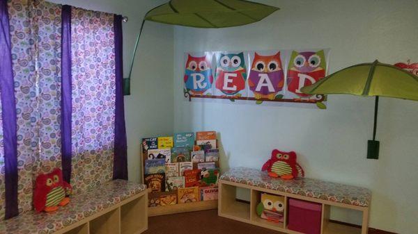 Outstanding Owls (Pre-K) Reading Center