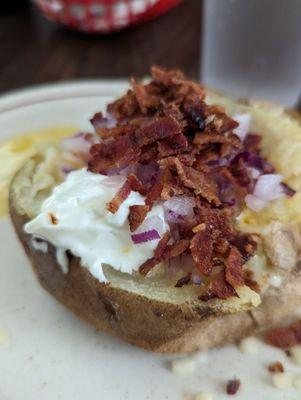 Loaded baked potato