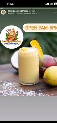 Mango Madness Smoothie