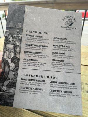 Drink Menu