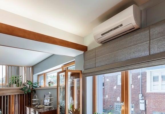 Energy efficient whole home ductless solution