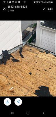 Rotten decking