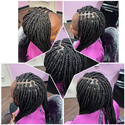 Box braids or individual braids