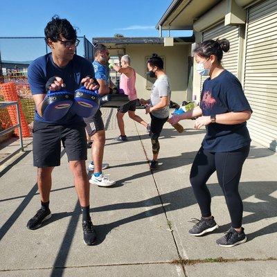 Kickboxing classes on Saturdays at 10am!