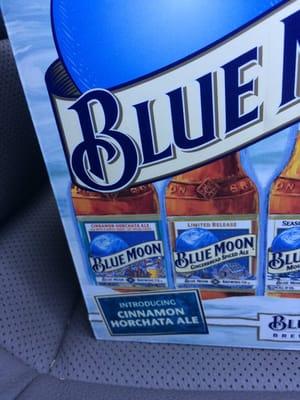 Found horchata blue moon!!!