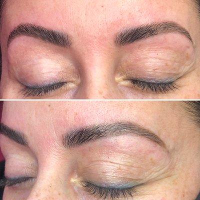 Brow Lamination Results!