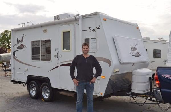 Congratulations to Michael on his New Nash 17C Travel Trailer!!!!