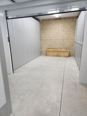 Potter's Self Storage LLC - inside climate controlled storage unit.