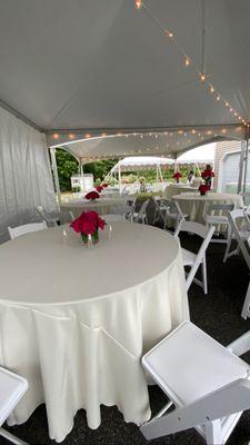 Tent, Table, Chair, and Linen Rentals