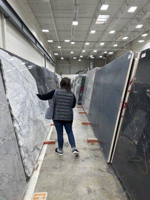 Stone slabs