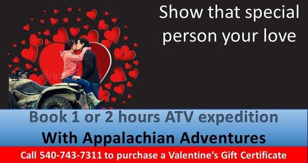 Valentine's Gift Certificate