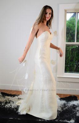 Romantic Creations Bridal - Beautiful High Fashion Wedding Dresses Handmade in our Wedding Atalier by Maria Elena Bishop